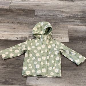 Izod Kids Raincoat in Olive Green